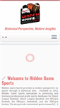 Mobile Screenshot of hiddengamesports.com